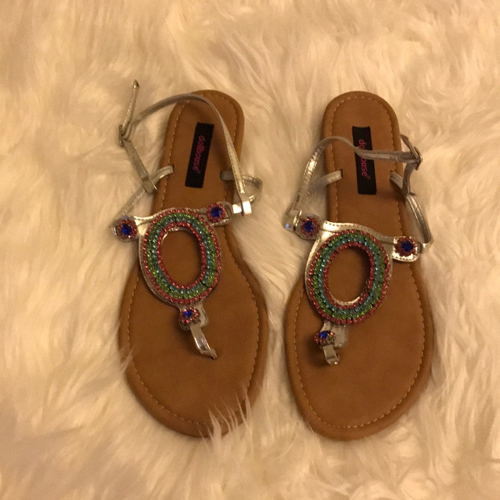 Dollhouse bling sandals